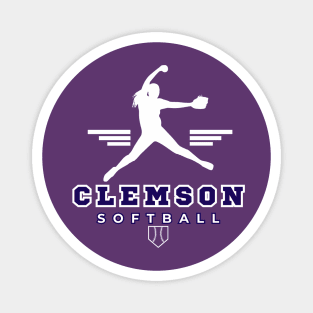 clemson tigers softball Magnet